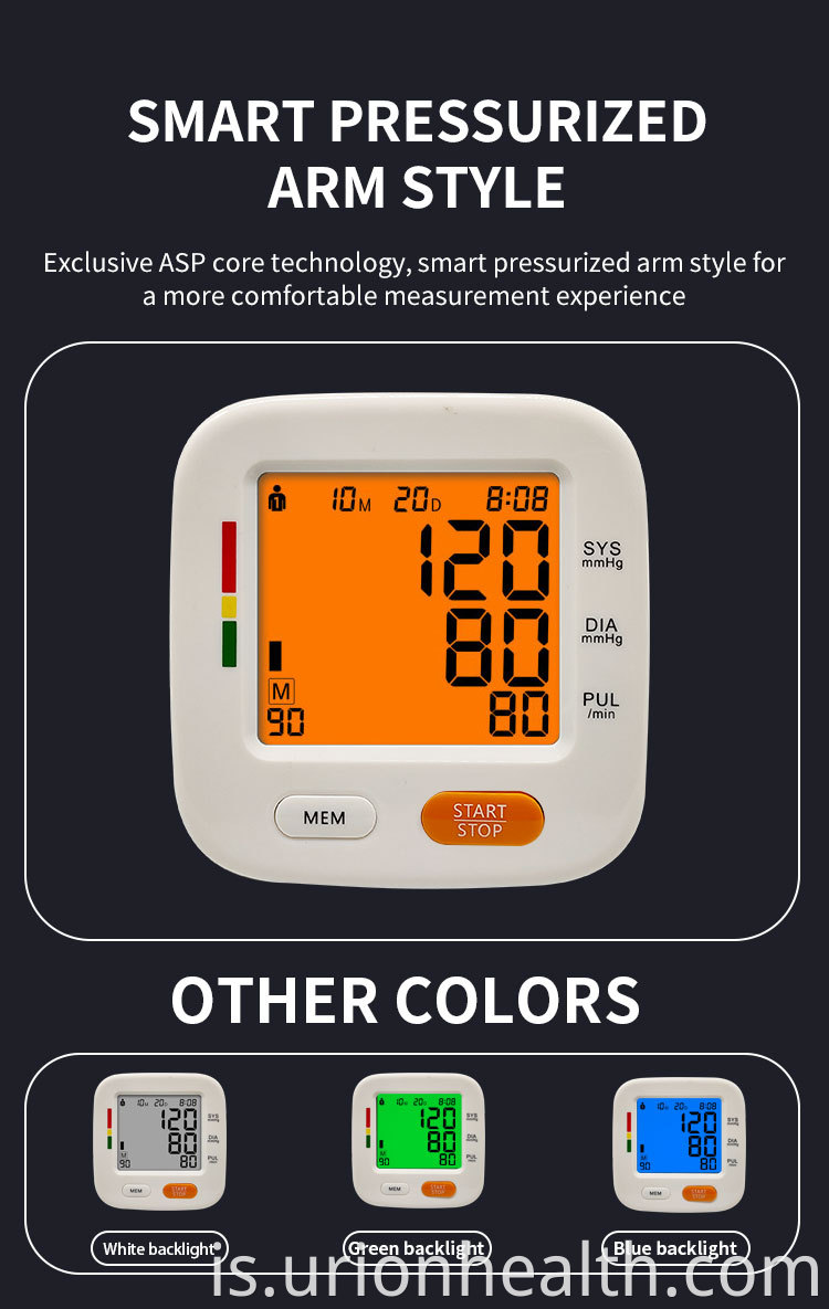 Full Automatic Blood Pressure Monitor